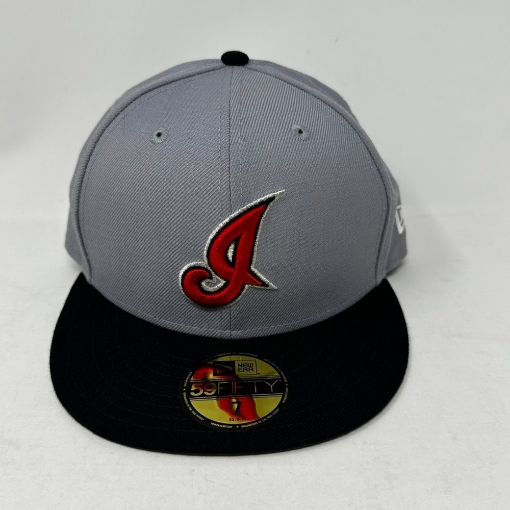 NWT Cleveland Indians New Era Size 7 Cooperstown Collection 59FIFTY FittedHat